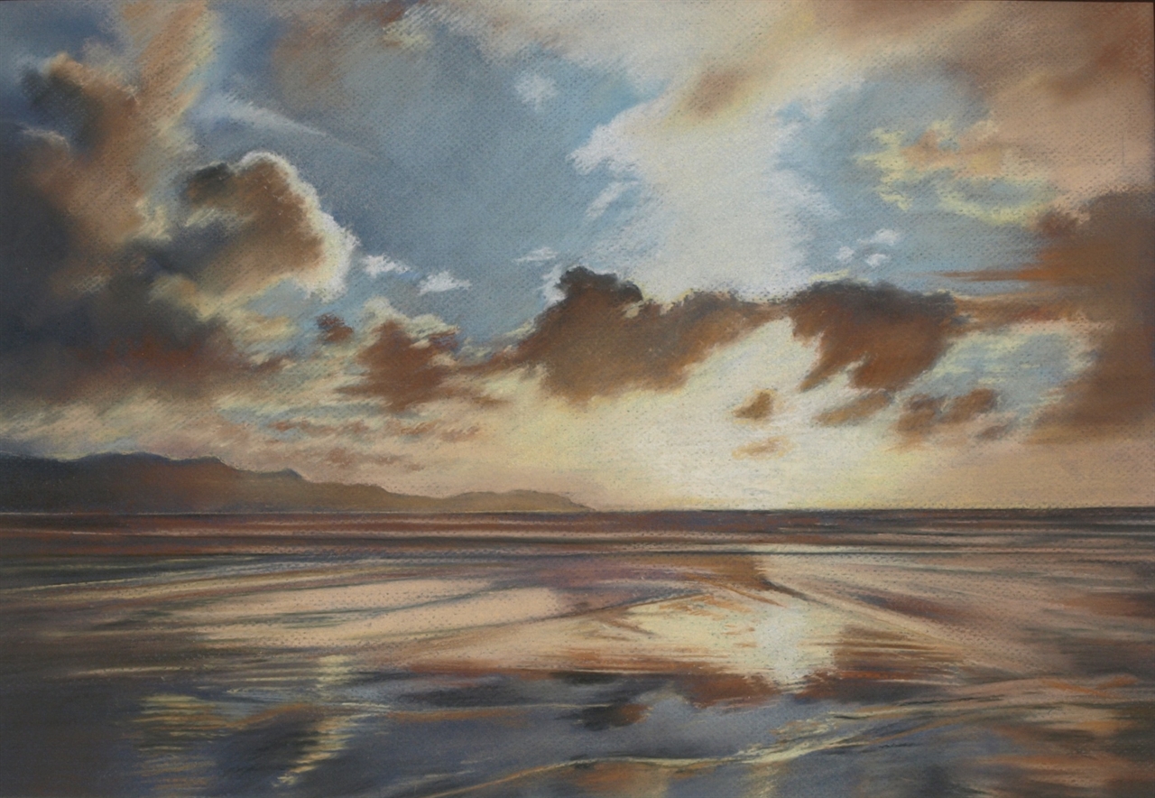 Hawkes Bay sunset - pastel
