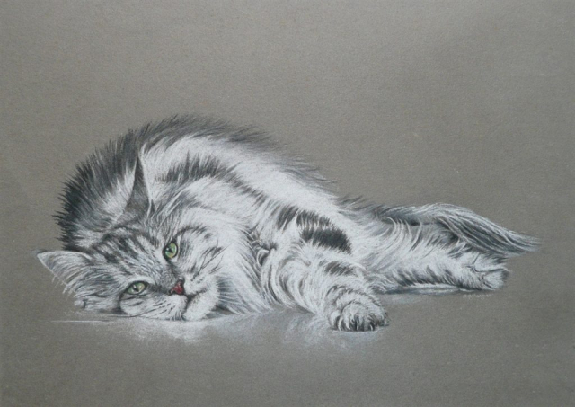 Cleopatra - pastel